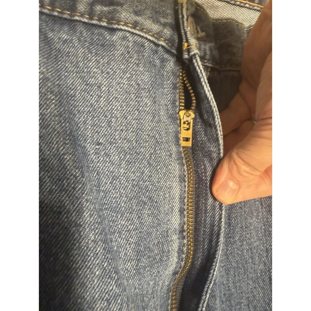Levi's Men's 505‎ Straight Leg Regular Fit Blue Jeans Size 46 X 32